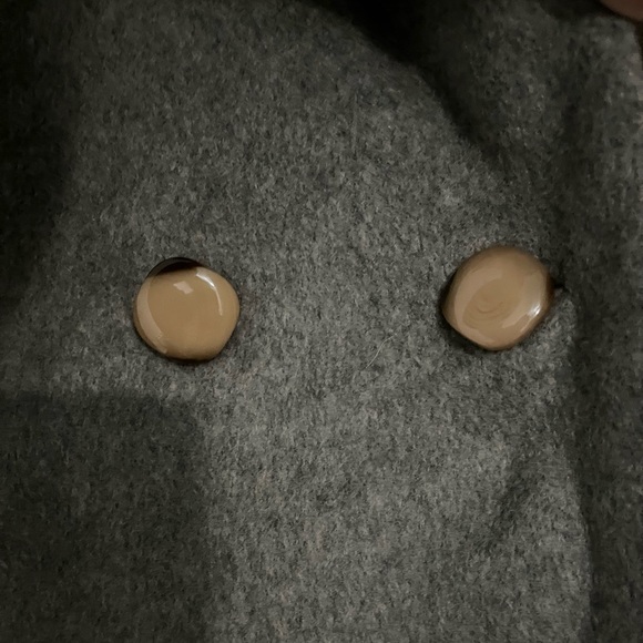 STUNNING! SUPER RARE Vintage ‘MONTALDO’S’ Gray Regency Cashmere And Fur Coat! - Picture 12 of 16